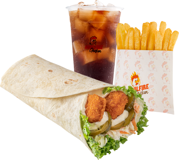 SOUL WRAP +MEDIUM FRIES + DRINK